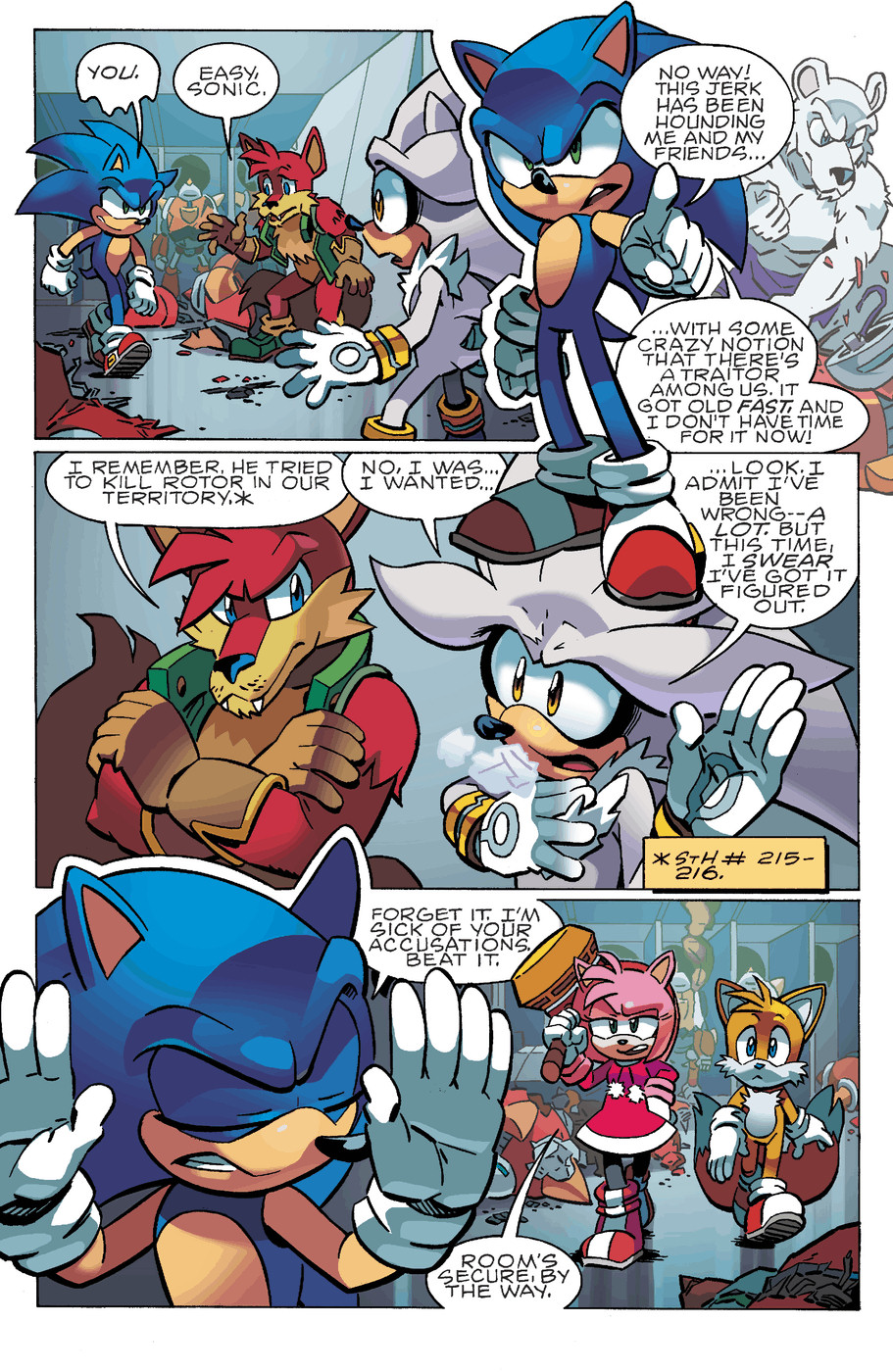 Sonic the Hedgehog Issue 247 Comics Sonic SCANF