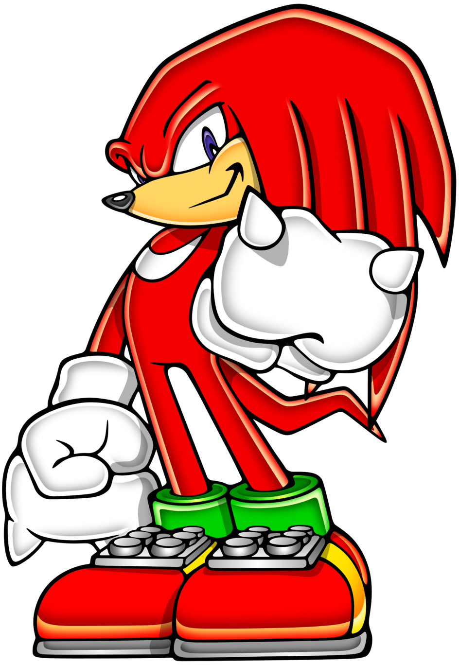 Sonic Advance - Knuckles the Echidna - Gallery - Sonic SCANF