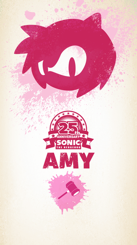 Sonic 25th Anniversary - Amy Rose