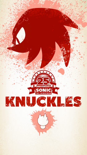 Sonic 25th Anniversary - Knuckles