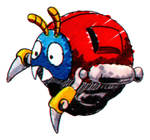 96409 - safe, artist:lostinspaceda, classic sonic, sonic the hedgehog (sonic),  arthropod, badnik, fictional species, hedgehog, ladybug, mammal, motobug ( sonic), robot, anthro, sega, sonic the hedgehog (series), 2021, chilling  out, high res, male