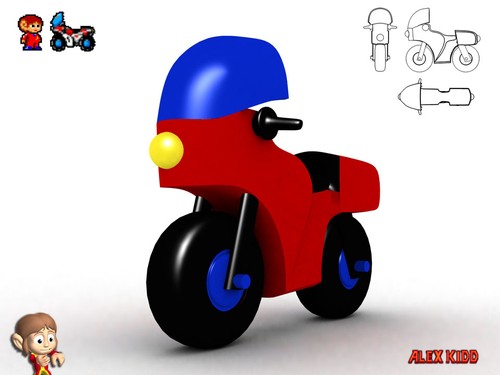 Sonic &amp; Sega All-Stars Racing - Alex Kidd