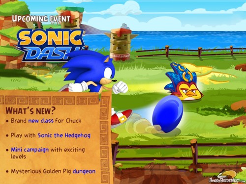 Angry Birds Epic “Sonic Dash” Special Event