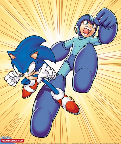 Archie Sonic and Mega Man Crossover