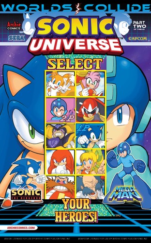 Archie Sonic and Mega Man Crossover - Worlds Collide - Part 2