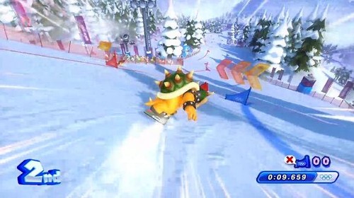 Mario and Sonic at the Sochi Olympic Winter Games