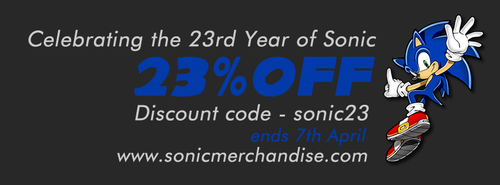 Official Sonic Merchandise Discount