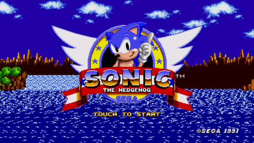 Sonic 1 (2013) - Title