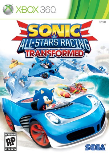 Sonic & All-Stars Racing Transformed Xbox 360 Boxart