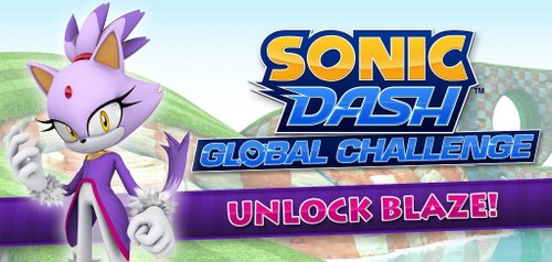 Sonic Dash Global Challenge - Blaze
