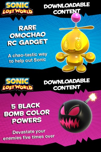 Sonic Lost World — ShopTo DLC