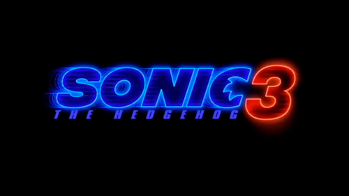 Sonic Movie 3 Logo