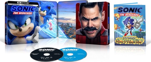 Sonic Movie SteelBook Overview