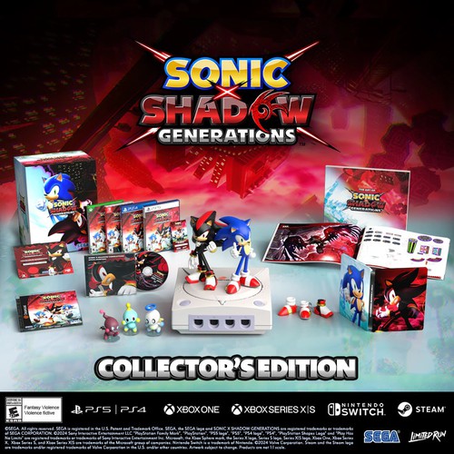 Sonic x Shadow Generations Collectors Edition Promo Post