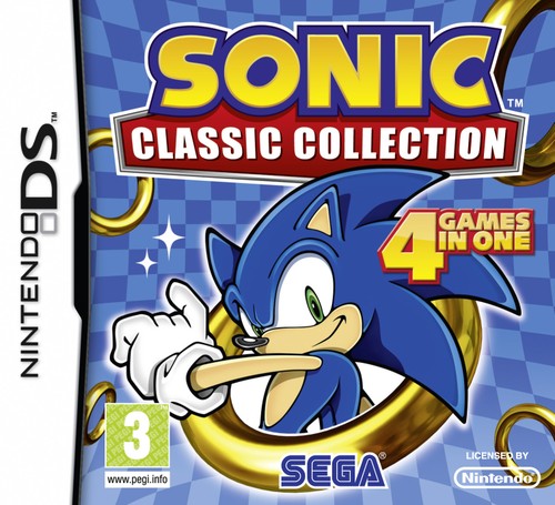 Sonic Classic Collection Europe Cover