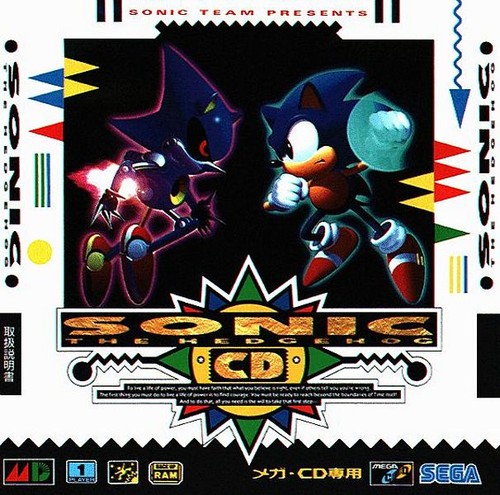 Sonic CD SegaCD JP Cover