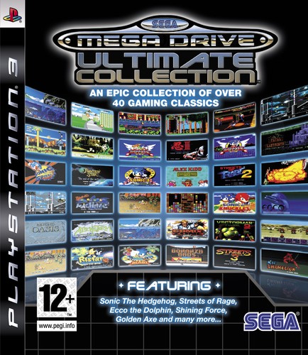 Mega Drive Ultimate Collection EU Cover (PS3)