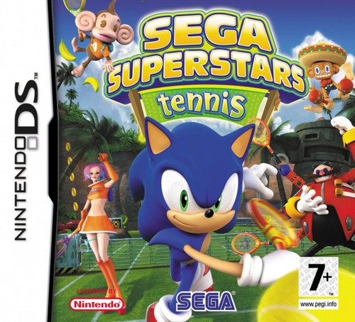 Sega Superstars Tennis NDS UK Cover