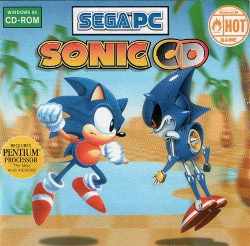 Sonic CD (PC) EU cover