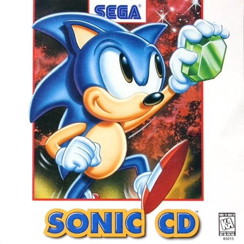 Sonic CD (PC) US cover