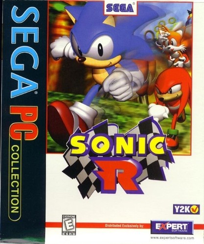 Sonic R PC US Cover (Expert Software)