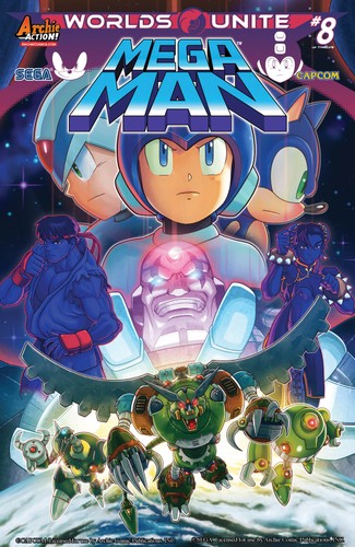 Mega Man #51 - Main Cover