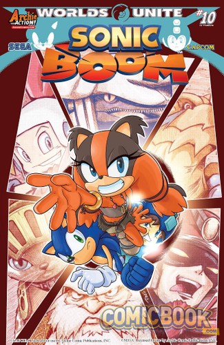 Sonic Boom #10 - Main Cover