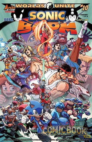 Sonic Boom #10 - Variant Cover