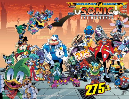 Sonic the Hedgehog #275 - Variant Cover 2