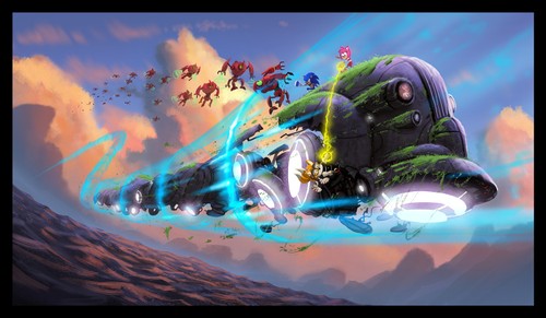 Sonic Boom - Train Battle