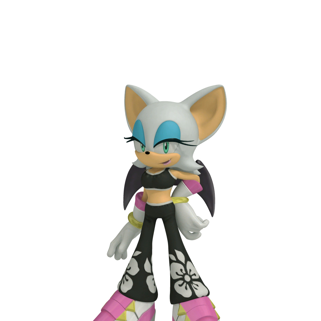 Rouge the bat sonic free riders