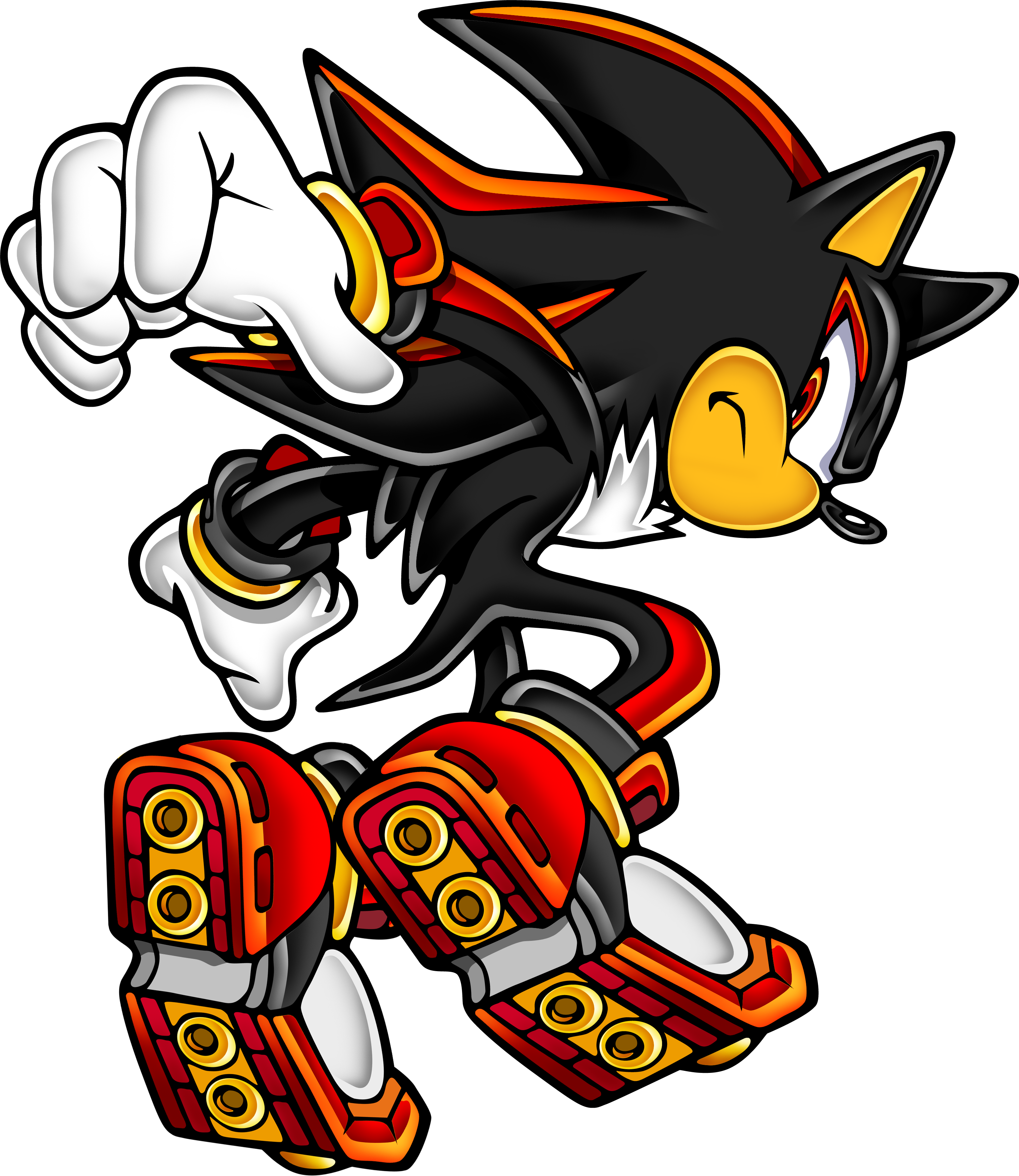 Shadow the Hedgehog (Sonic Adventure 2: Battle) by Sonic-Konga on