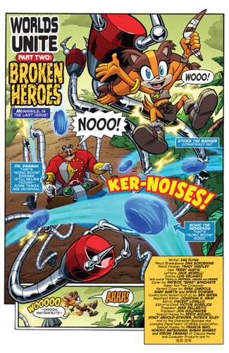 Sonic Boom #8 - 1
