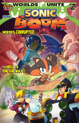 Sonic Boom #8 - Main Cover