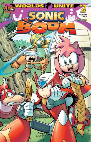 Sonic Boom #8 - Variant Cover 1