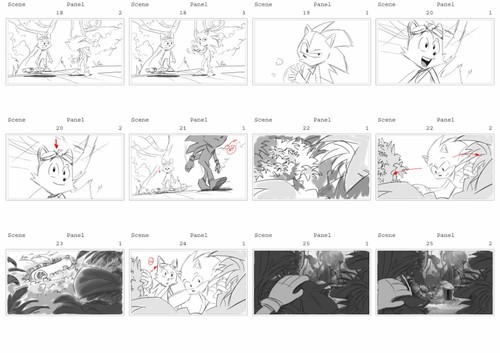 Sonic Boom (TV) Storyboard - Ep 11