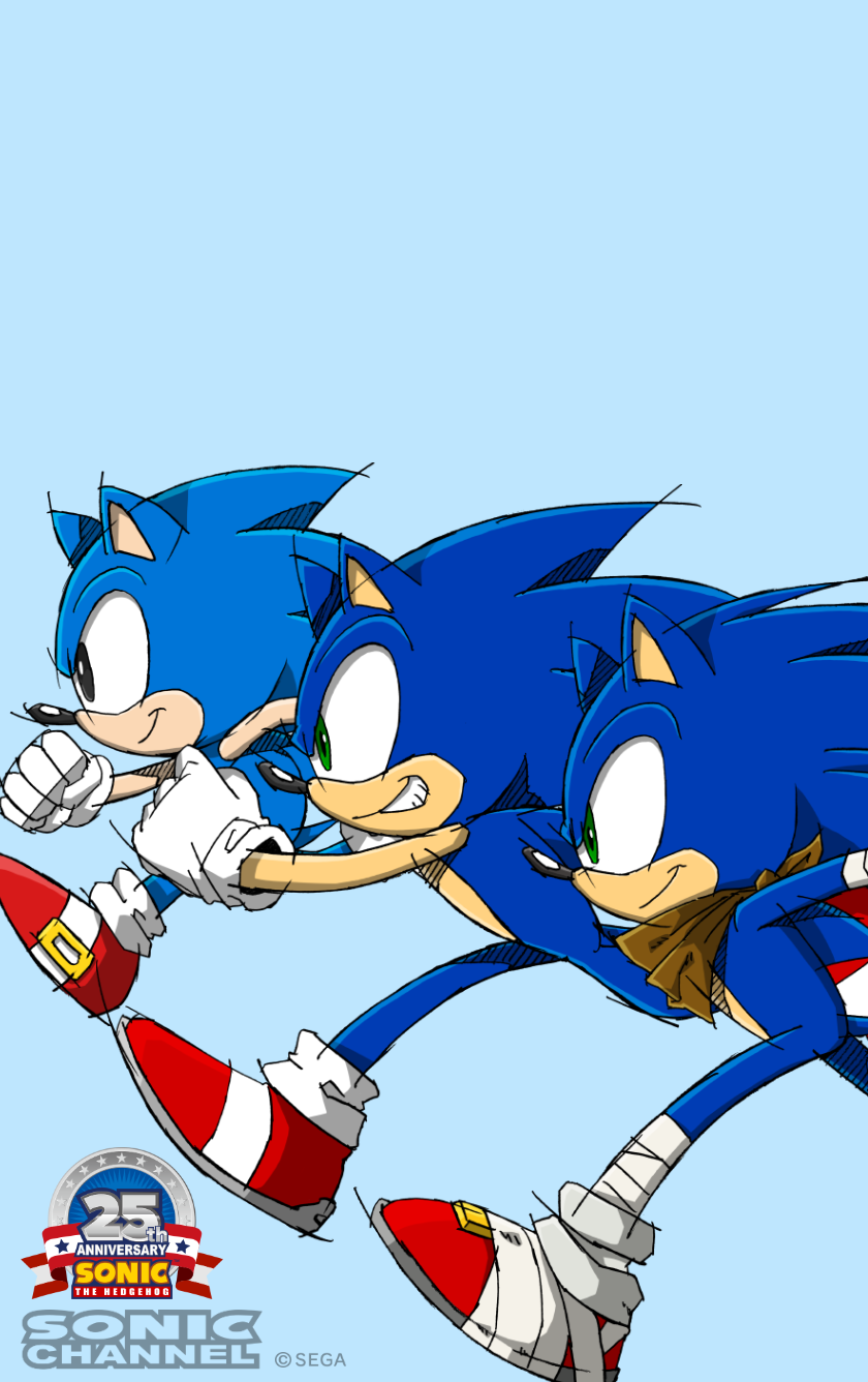 16 06 Sonic The Hedgehog Sonic Channel Gallery Sonic Scanf