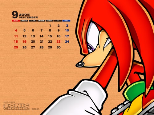 2005/09 - Knuckles the Echidna 