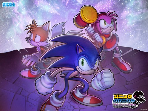 Sonic Chronicles: The Dark Brotherhood - Sonic, Tails, Amy - JP
