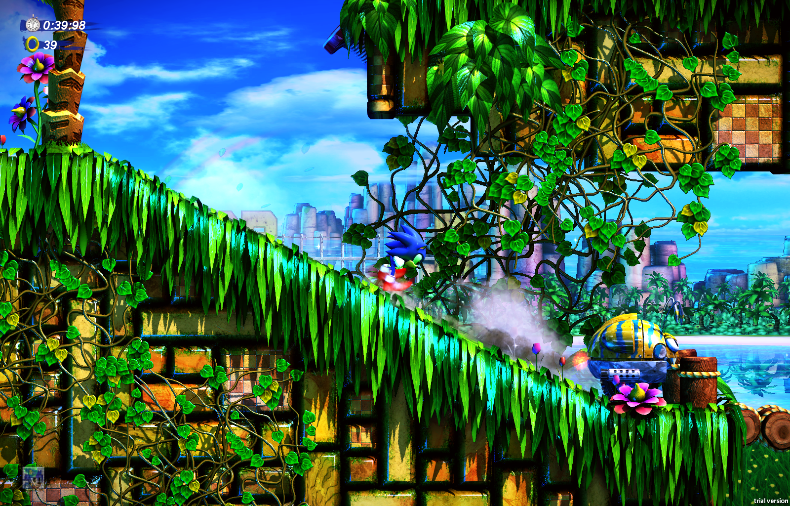 Sonic Fan Remix - Emerald Hill Zone 3 HD Wallpaper • GamePhD