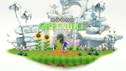 Level Select - Green Hill Zone - Modern
