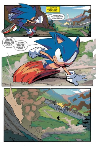 Sonic Idw #1 Preview (2)