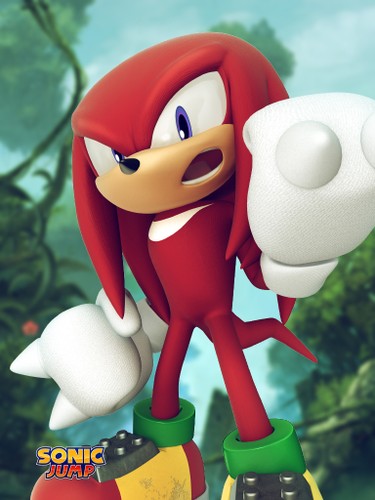 Sonic Jump - Knuckles the Echidna