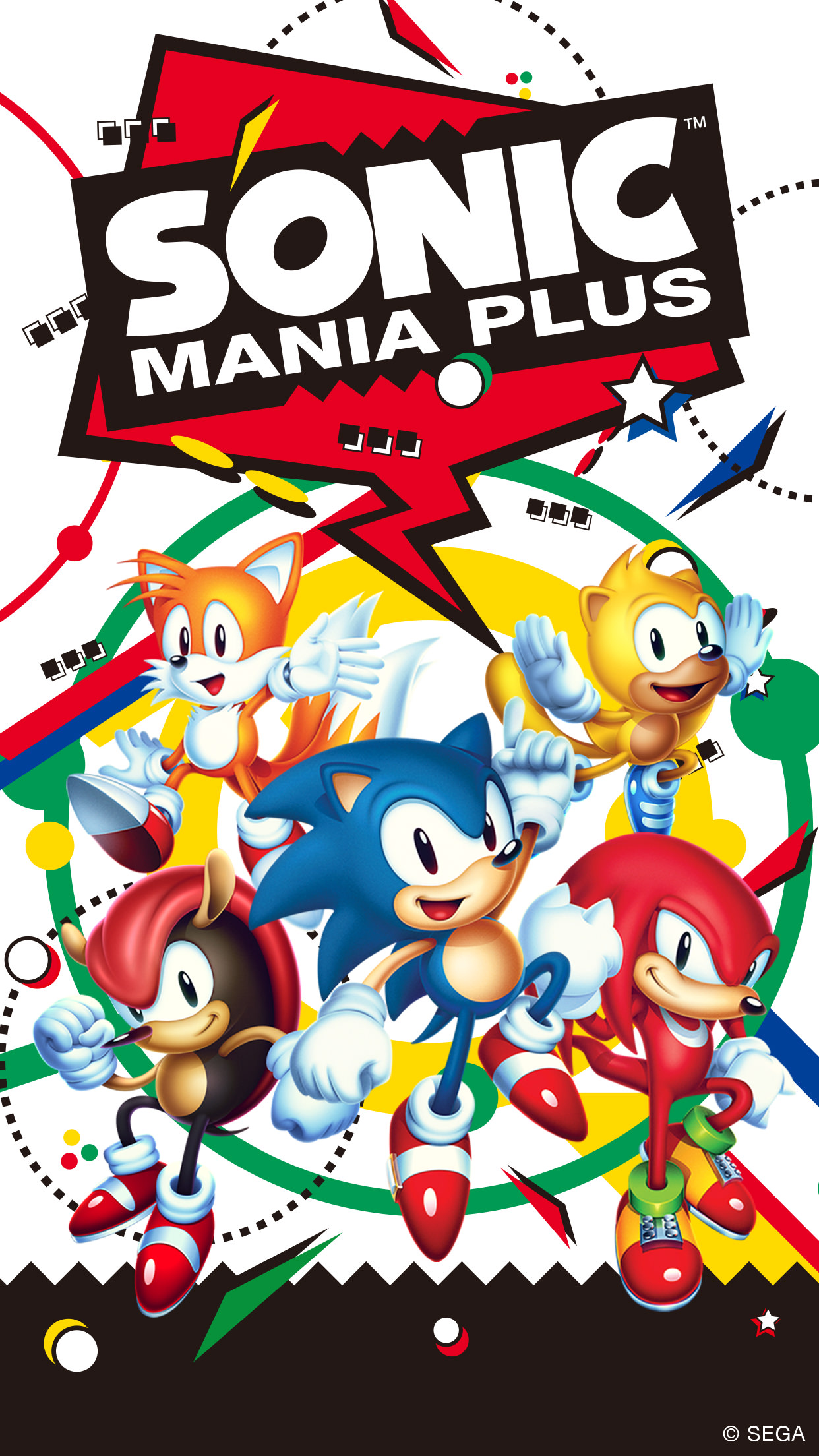 1 - Mobile - 1242x2208 - Sonic Mania Plus Wallpaper - Галерея - Sonic SCANF