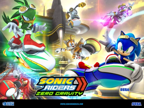 Sonic Riders: Zero Gravity - Team Sonic & Babylon Rouge