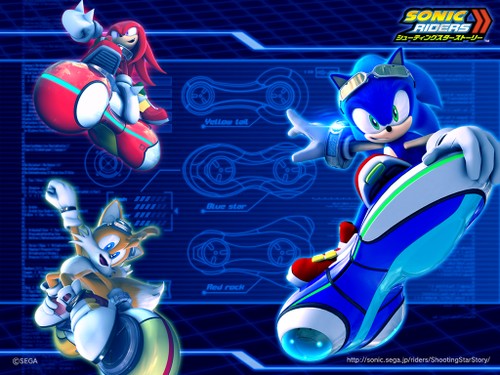 Sonic Riders: Zero Gravity - Team Sonic