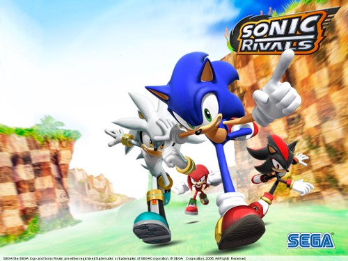Sonic Rivals - Sonic, Silver & Shadow