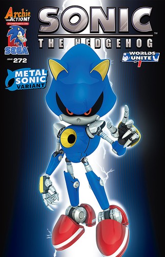 Sonic the Hedgehog #272 - Metal Sonic Cover