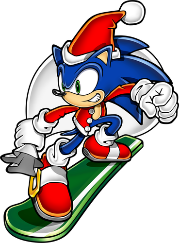 Sonic Adventure 2 — Xmas Board  (Clean)