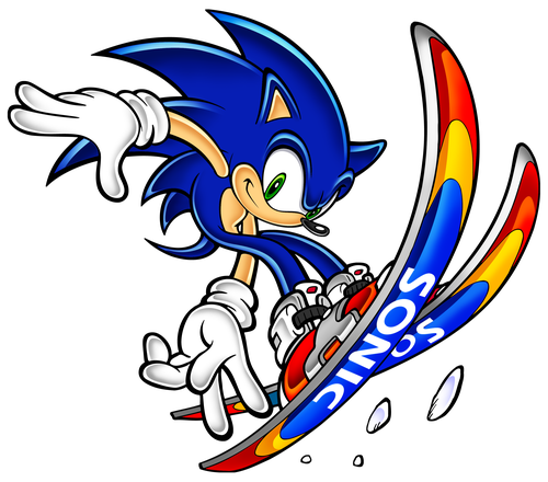 Sonic Adventure - Skiing (Jump)